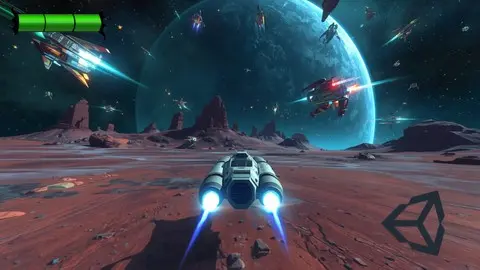 使用 Unity 和 C# 编写您的第一个 3D 太空射击游戏