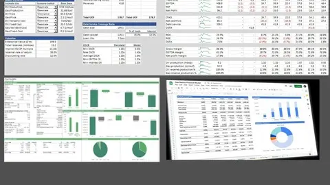 石油和天然气 Excel 电子表格
