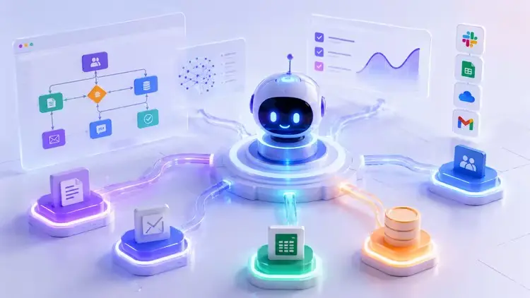 适用于企业工作流程的无代码人工智能代理