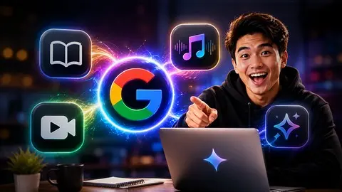 精通 Google AI：NotebookLM、Vids、MusicFX 等