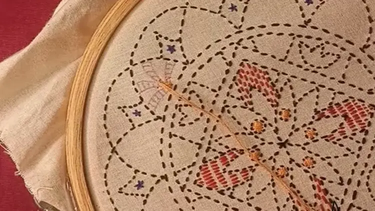 印度刺绣 – Kantha 适合初学者的作品