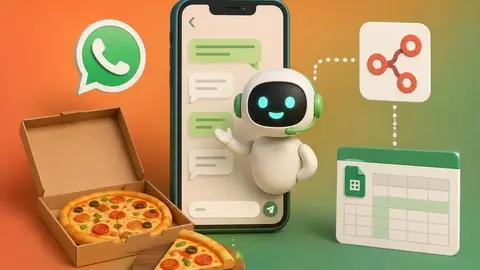 使用 n8n 创建 WhatsApp 披萨订购系统