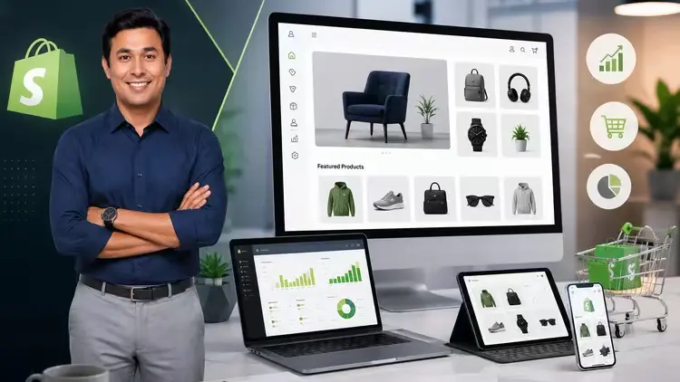 Shopify 英语网站设计课程