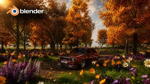 Blender 电影大师班：在森林中创造令人惊叹的汽车