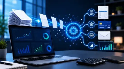 QuickBooks AI 发票自动化