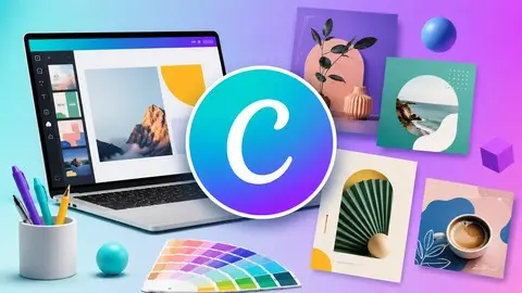Canva 大师班：平面设计、社交媒体和品牌