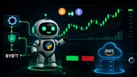 加密货币自动算法交易机器人：每月目标 10%