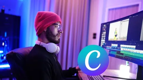 使用 Canva 进行多轨视频编辑