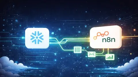 具有 AI 代理的自主数据操作：n8n 和 Snowflake Automation