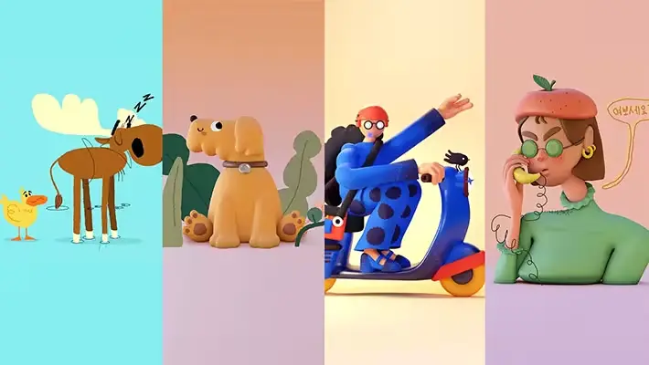 Patata School – 2D 到 3D：搅拌机中的油性铅笔