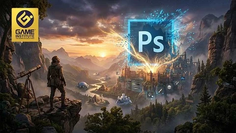 Photoshop 哑光绘画：AI + 库存资源工作流程
