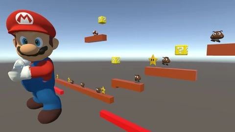 Unity 的第一步：平台游戏