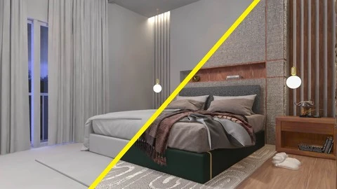 3ds Max + V-Ray 速成课程：创建您的第一个室内装饰