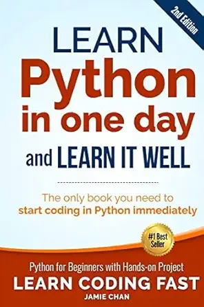 一日学Python，学好它（第二版）