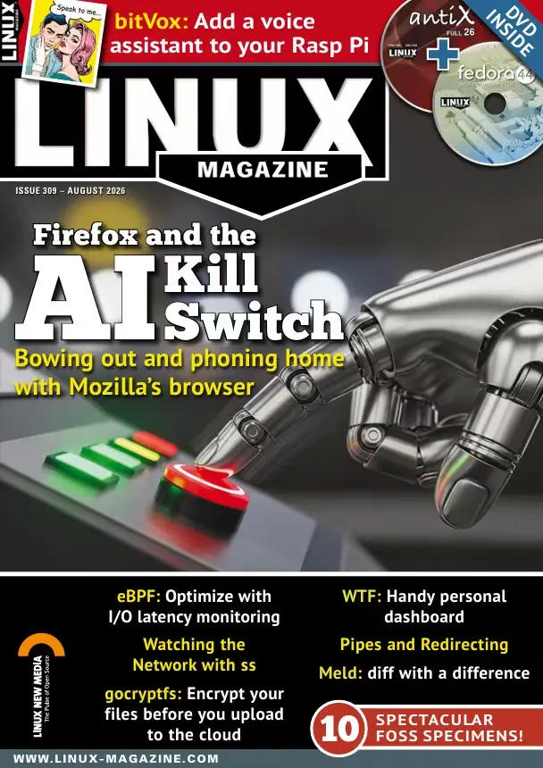 美国 Linux 杂志 – 第 309 期，2026 年 8 月