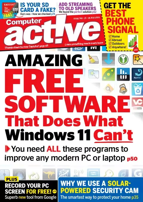 Computeractive – 第 740 期，2026 年 7 月 15 日/28 日