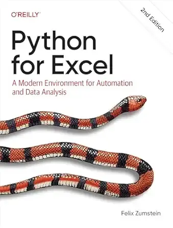 Python for Excel：自动化和数据分析的现代环境 – 第二版