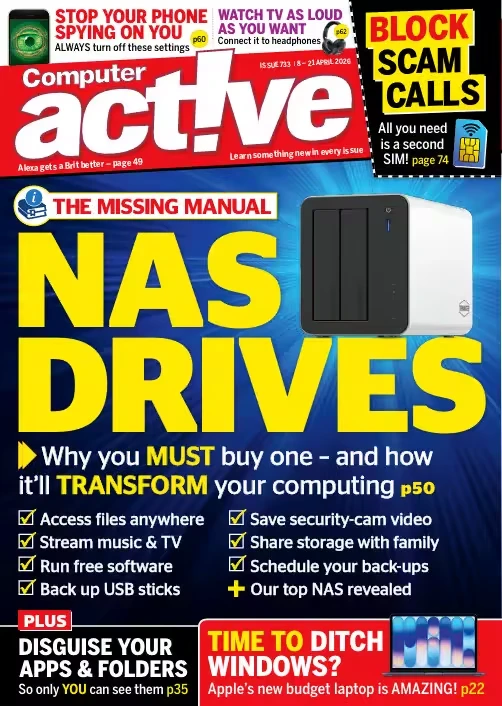 Computeractive – 第 733 期，2026 年 4 月 08 日21 日
