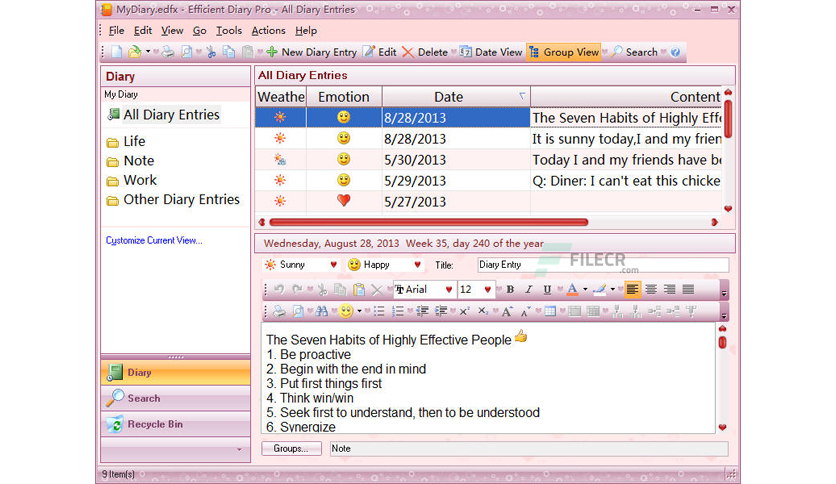 efficient-diary-pro-free-download-04