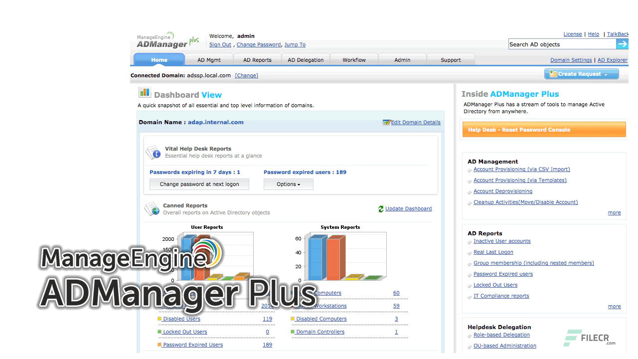 ManageEngine-ADManager-Plus-7-Free-Download