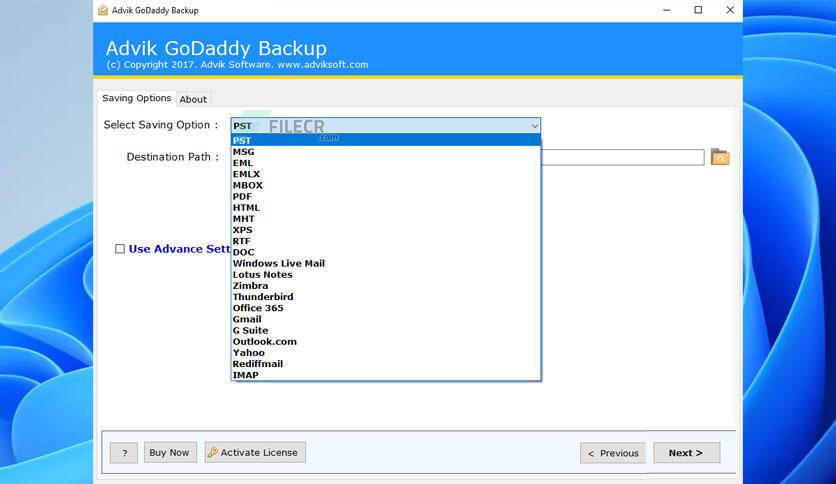 advik-godaddy-backup-free-download-02