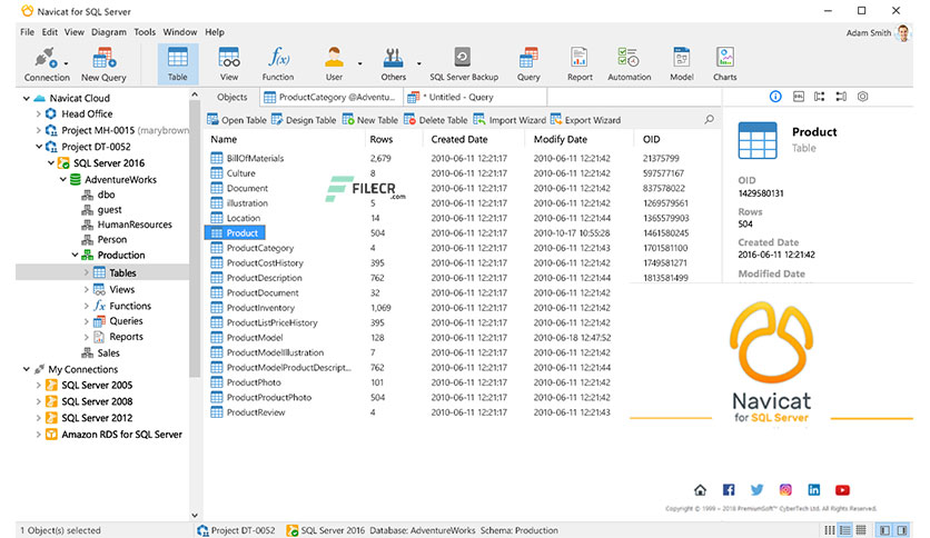 Navicat-for-SQL-Server-Free-download-01