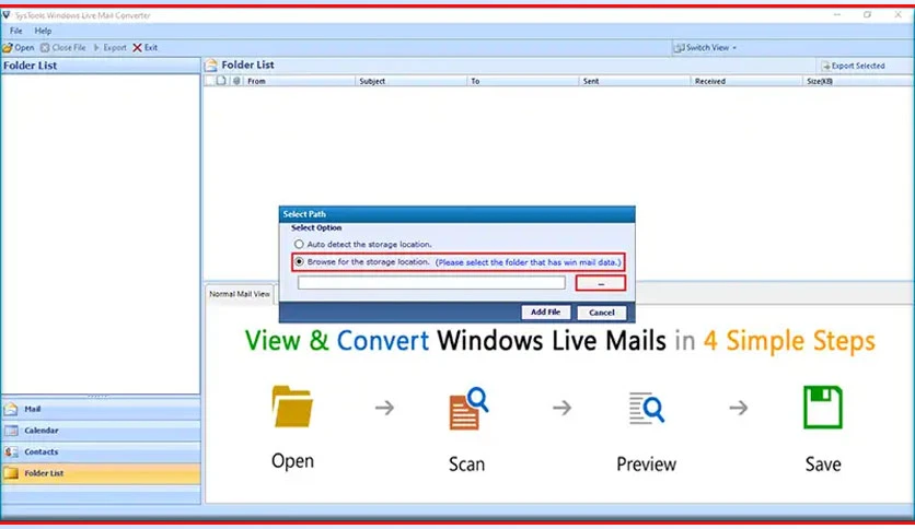64a26d5327ee4-systools-windows-live-mail-converter-screenshot1