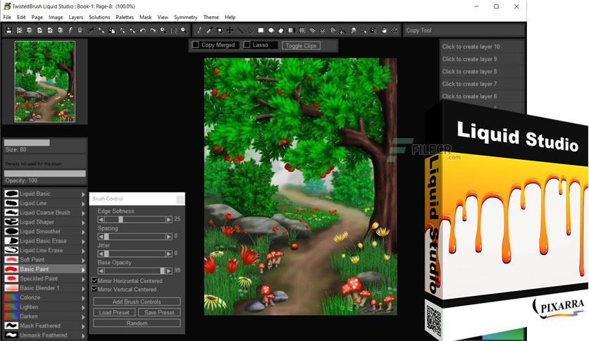 Pixarra-TwistedBrush-Liquid-Studio-Free-Download