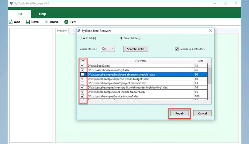 66a0dd9f3d8b3-systools-excel-recovery-screenshot2