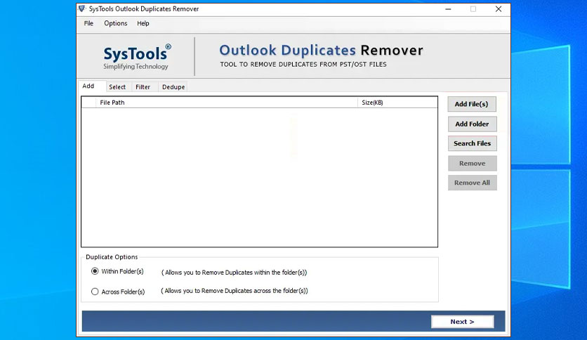 6448fa7722ec3-systools-outlook-duplicates-remover-5-1-screenshot2
