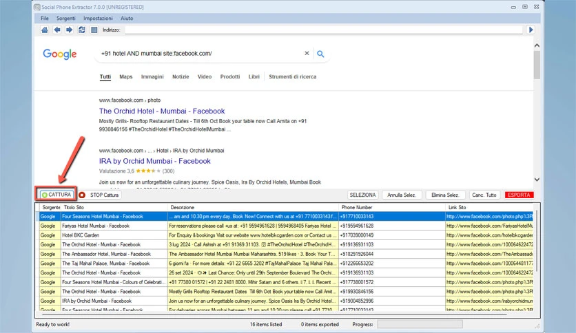 68a426d860aa1-estrattoredati-social-phone-extractor-screenshot1