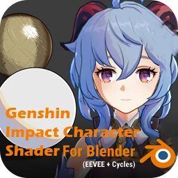 Genshin Impact Character Shader for Blender 2.2.1
