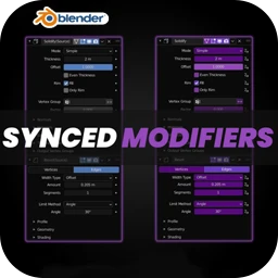 Blender Market – Synced Modifiers 2.3