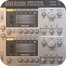 Dmitry Sches DS Audio Diversion Virtual Synthesizer 1.41