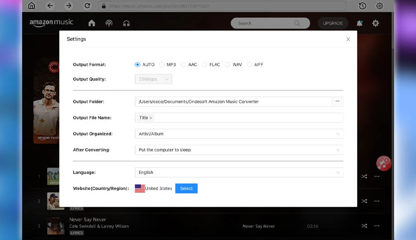 659670781ff7e-ondesoft-amazon-music-converter-screenshot3