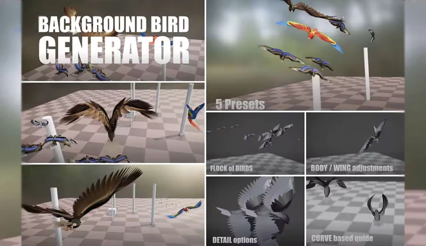 69b8d9923722c-bird-generator-setup-for-geometrynodes-blender-FeatureImage