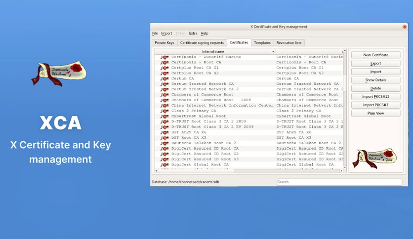 69c25f3554765-xca-x-certificate-and-key-management-FeatureImage