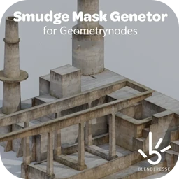 Smudge Mask Generator for Geometrynodes – Blender 4.0