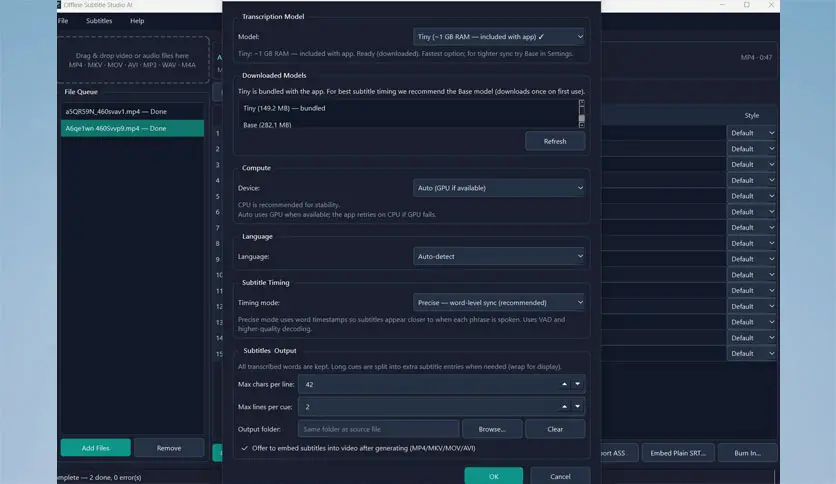 6a43a8df4a0dd-offline-subtitle-studio-ai-screenshot1