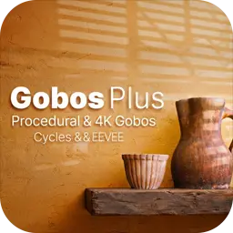 Superhive Market – Gobos Plus – Procedural & 4K Gobos For Cycles + Eevee 2.1